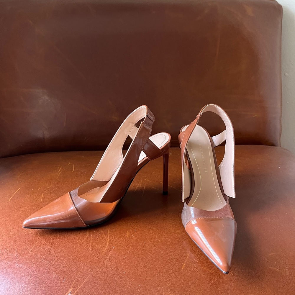 Zara Brown Pumps. Size 6